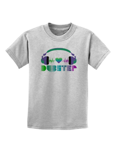 Heart Dubstep Childrens T-Shirt-Childrens T-Shirt-TooLoud-AshGray-X-Small-Davson Sales