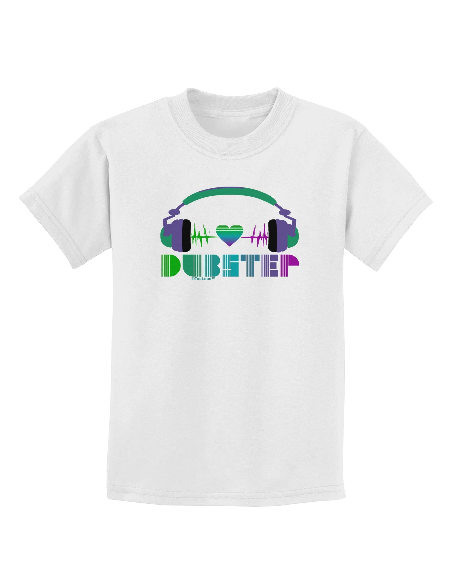 Heart Dubstep Childrens T-Shirt-Childrens T-Shirt-TooLoud-White-X-Small-Davson Sales