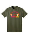 Heart House Adult Dark T-Shirt-Mens T-Shirt-TooLoud-Military-Green-Small-Davson Sales