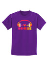 Heart House Childrens Dark T-Shirt-Childrens T-Shirt-TooLoud-Purple-X-Small-Davson Sales