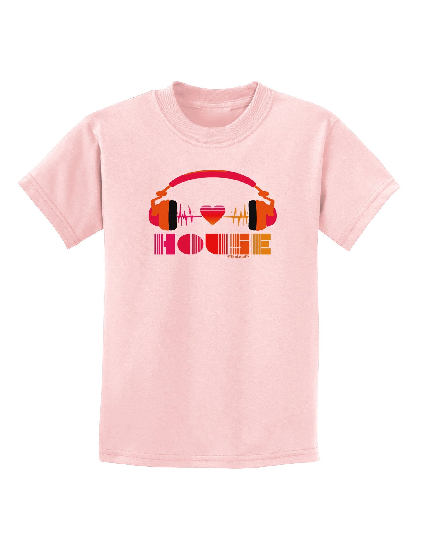 Heart House Childrens T-Shirt-Childrens T-Shirt-TooLoud-PalePink-X-Small-Davson Sales