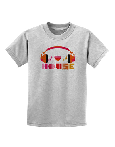 Heart House Childrens T-Shirt-Childrens T-Shirt-TooLoud-AshGray-X-Small-Davson Sales