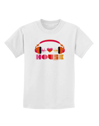 Heart House Childrens T-Shirt-Childrens T-Shirt-TooLoud-White-X-Small-Davson Sales