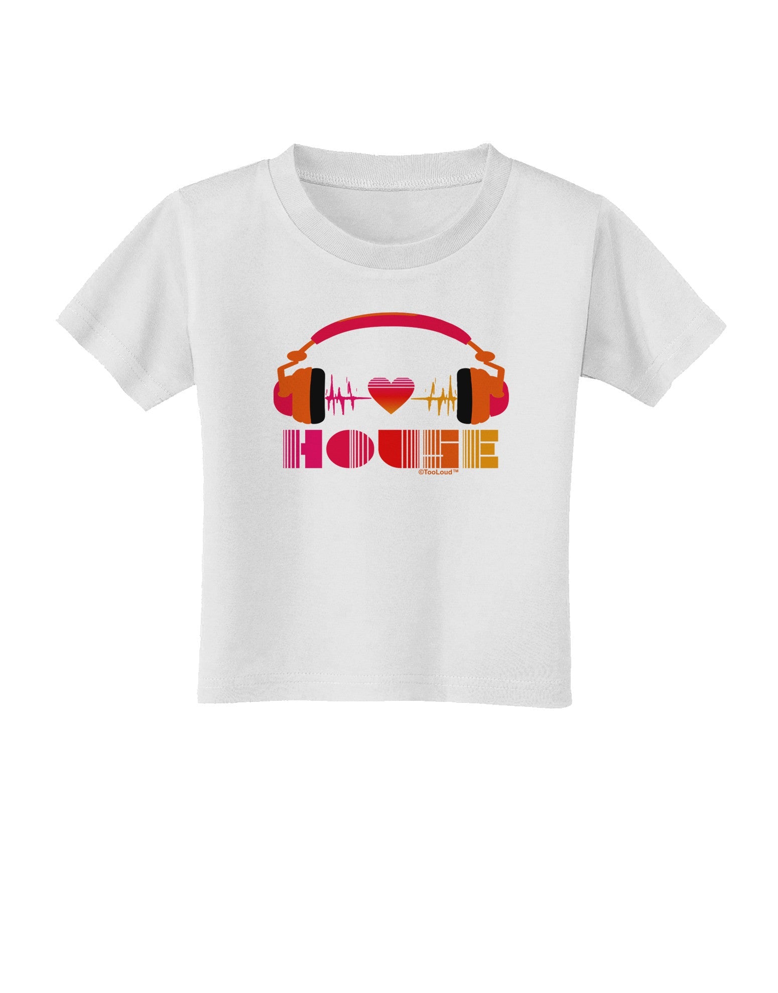 Heart House Toddler T-Shirt-Toddler T-Shirt-TooLoud-White-2T-Davson Sales