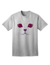 Heart Kitten Adult T-Shirt-Mens T-Shirt-TooLoud-AshGray-Small-Davson Sales