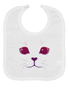 Heart Kitten Baby Bib by