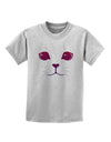 Heart Kitten Childrens T-Shirt-Childrens T-Shirt-TooLoud-AshGray-X-Small-Davson Sales