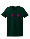 Heart Kitten Womens Dark T-Shirt-TooLoud-Forest-Green-Small-Davson Sales