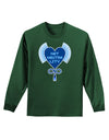 Heart Net Neutrality Adult Long Sleeve Dark T-Shirt-TooLoud-Dark-Green-Small-Davson Sales