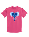 Heart Net Neutrality Childrens Dark T-Shirt-Childrens T-Shirt-TooLoud-Sangria-X-Small-Davson Sales