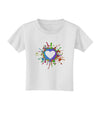 Heart Paint Splatter Toddler T-Shirt-Toddler T-Shirt-TooLoud-White-2T-Davson Sales