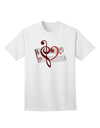 Heart Sheet Music Adult T-Shirt-Mens T-Shirt-TooLoud-White-Small-Davson Sales