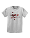 Heart Sheet Music Childrens T-Shirt-Childrens T-Shirt-TooLoud-AshGray-X-Small-Davson Sales