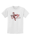 Heart Sheet Music Childrens T-Shirt-Childrens T-Shirt-TooLoud-White-X-Small-Davson Sales