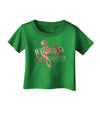 Heart Sheet Music Infant T-Shirt Dark-Infant T-Shirt-TooLoud-Clover-Green-06-Months-Davson Sales