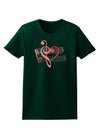 Heart Sheet Music Womens Dark T-Shirt-Womens T-Shirt-TooLoud-Forest-Green-Small-Davson Sales