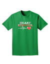 Heart Stopper Adult Dark T-Shirt-Mens T-Shirt-TooLoud-Kelly-Green-Small-Davson Sales