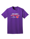 Heart Stopper Adult Dark T-Shirt-Mens T-Shirt-TooLoud-Purple-Small-Davson Sales