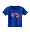 Heart Stopper Toddler T-Shirt Dark-Toddler T-Shirt-TooLoud-Royal-Blue-2T-Davson Sales