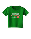 Heart Stopper Toddler T-Shirt Dark-Toddler T-Shirt-TooLoud-Clover-Green-2T-Davson Sales