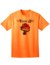 Heart Tattoo I Love My Dad Adult T-Shirt-Mens T-shirts-TooLoud-Neon-Orange-Small-Davson Sales