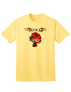 Heart Tattoo I Love My Grandma Adult T-Shirt-Mens T-shirts-TooLoud-Yellow-Small-Davson Sales