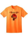 Heart Tattoo I Love My Grandpa Adult T-Shirt-Mens T-shirts-TooLoud-Neon-Orange-Small-Davson Sales