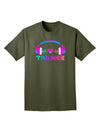 Heart Trance Adult Dark T-Shirt-Mens T-Shirt-TooLoud-Military-Green-Small-Davson Sales