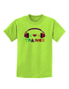 Heart Trance Childrens T-Shirt-Childrens T-Shirt-TooLoud-Lime-Green-X-Small-Davson Sales