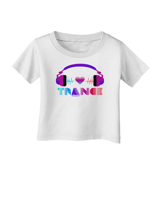 Heart Trance Infant T-Shirt-Infant T-Shirt-TooLoud-White-06-Months-Davson Sales