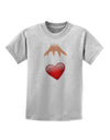 Heart on Puppet Strings Childrens T-Shirt-Childrens T-Shirt-TooLoud-AshGray-X-Small-Davson Sales