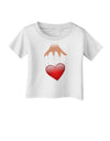 Heart on Puppet Strings Infant T-Shirt-Infant T-Shirt-TooLoud-White-06-Months-Davson Sales