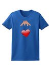 Heart on Puppet Strings Womens Dark T-Shirt-TooLoud-Royal-Blue-X-Small-Davson Sales