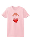 Heart on Puppet Strings Womens T-Shirt-Womens T-Shirt-TooLoud-PalePink-X-Small-Davson Sales