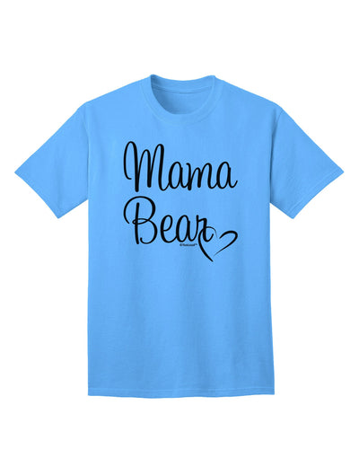 Heartwarming Mama Bear Design - Stylish Adult T-Shirt for Moms-Mens T-shirts-TooLoud-Aquatic-Blue-Small-Davson Sales