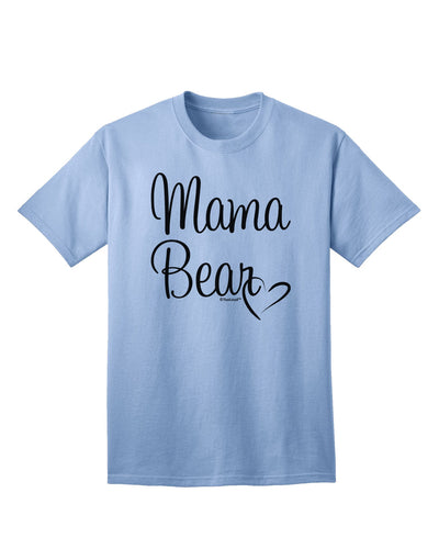 Heartwarming Mama Bear Design - Stylish Adult T-Shirt for Moms-Mens T-shirts-TooLoud-Light-Blue-Small-Davson Sales