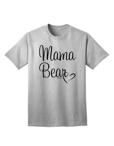 Heartwarming Mama Bear Design - Stylish Adult T-Shirt for Moms-Mens T-shirts-TooLoud-AshGray-Small-Davson Sales