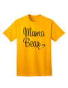 Heartwarming Mama Bear Design - Stylish Adult T-Shirt for Moms-Mens T-shirts-TooLoud-Gold-Small-Davson Sales