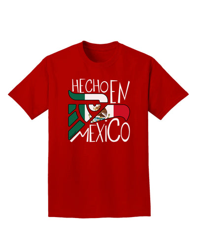 Hecho en Mexico Design - Mexican Flag Adult Dark T-Shirt by TooLoud-Mens T-Shirt-TooLoud-Red-Small-Davson Sales