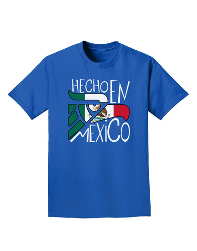 Hecho en Mexico Design - Mexican Flag Adult Dark T-Shirt by TooLoud-Mens T-Shirt-TooLoud-Royal-Blue-Small-Davson Sales