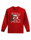 Hecho en Mexico Design - Mexican Flag Adult Long Sleeve Dark T-Shirt by TooLoud-TooLoud-Red-Small-Davson Sales