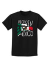 Hecho en Mexico Design - Mexican Flag Childrens Dark T-Shirt by TooLoud-Childrens T-Shirt-TooLoud-Black-X-Small-Davson Sales