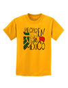 Hecho en Mexico Design - Mexican Flag Childrens T-Shirt by TooLoud-Childrens T-Shirt-TooLoud-Gold-X-Small-Davson Sales