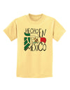 Hecho en Mexico Design - Mexican Flag Childrens T-Shirt by TooLoud-Childrens T-Shirt-TooLoud-Daffodil-Yellow-X-Small-Davson Sales