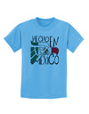 Hecho en Mexico Design - Mexican Flag Childrens T-Shirt by TooLoud-Childrens T-Shirt-TooLoud-Aquatic-Blue-X-Small-Davson Sales