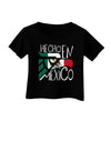 Hecho en Mexico Design - Mexican Flag Infant T-Shirt Dark by TooLoud-Infant T-Shirt-TooLoud-Black-06-Months-Davson Sales