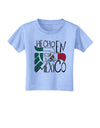 Hecho en Mexico Design - Mexican Flag Toddler T-Shirt by TooLoud-Toddler T-Shirt-TooLoud-Aquatic-Blue-2T-Davson Sales