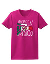 Hecho en Mexico Design - Mexican Flag Womens Dark T-Shirt by TooLoud-Womens T-Shirt-TooLoud-Hot-Pink-Small-Davson Sales