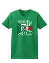 Hecho en Mexico Design - Mexican Flag Womens Dark T-Shirt by TooLoud-Womens T-Shirt-TooLoud-Kelly-Green-X-Small-Davson Sales