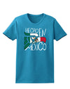 Hecho en Mexico Design - Mexican Flag Womens Dark T-Shirt by TooLoud-Womens T-Shirt-TooLoud-Turquoise-X-Small-Davson Sales